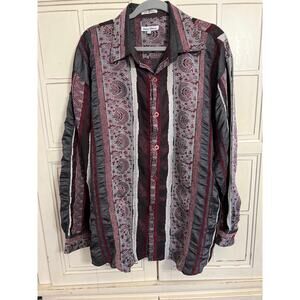 Vintage Daniel Ellissa size XL men’s button down shirt